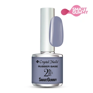 Crystal Nails 2S SmartGummy Rubber Base Gel - NR46 Lava Smoke 8ml főképe